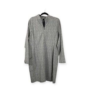 Athleta Women's Delancey Dress Size 2X Braiden Black Sculptek Work Travel Sporty